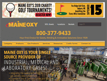 Tablet Screenshot of maineoxy.com